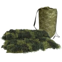 Mil-Tec Ghillie Cover 'Anti Fire' 300x200cm Woodland
