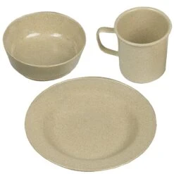 Mil-Tec Camping Dish Set Khaki