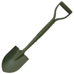 MFH Type II Jeep Steel Shovel With Wood Handle OD Green
