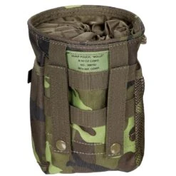 MFH Dump Pouch MOLLE Czech Woodland -SurviGear Store 30619J MFH Dump Pouch MOLLE Czech Woodland 2