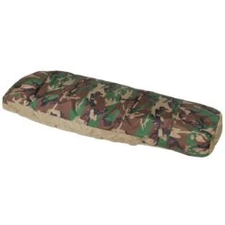 MFH Modular Sleeping Bag Cover Woodland -SurviGear Store 31195T MFHModularSleepingBag WOODLAND 02