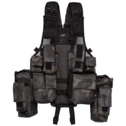 Brandit Tactical Vest Dark Camo