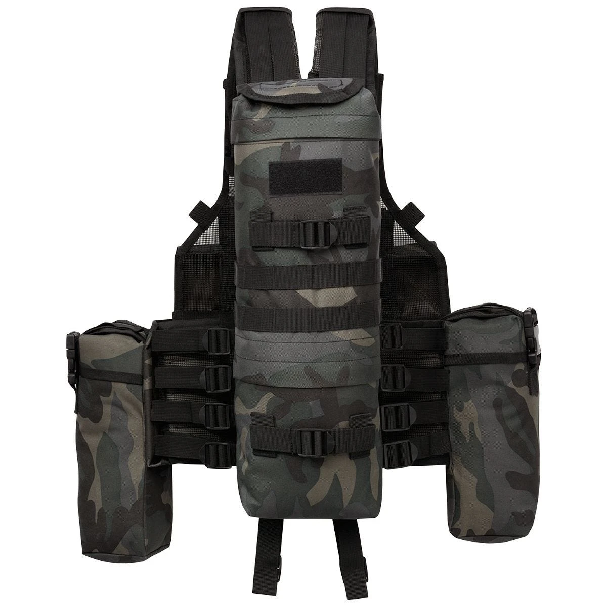 Brandit Tactical Vest Dark Camo 4 Brandit Tactical Vest Dark Camo - Image 2