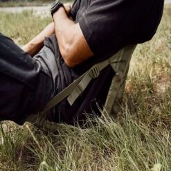 Brandit Foldable Seat Black -SurviGear Store 9637 Brandit Foldable Seat ALL1 2