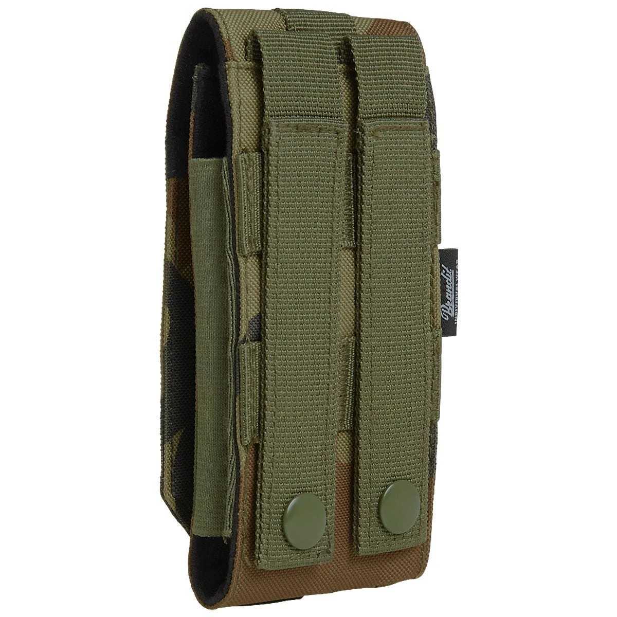 Brandit MOLLE Phone Pouch Large Woodland 4 Brandit MOLLE Phone Pouch Large Woodland - Image 2