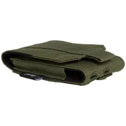 Brandit MOLLE Phone Pouch Medium Olive -SurviGear Store Brandit MOLLE Phone Pouch Medium Olive 3 1200x1200 1
