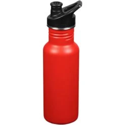 Klean Kanteen Classic Narrow 532ml Bottle Sport Cap Tiger Lilly -SurviGear Store Classic Narrow Tiger Lilly 02