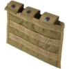 Flyye Triple M4/M16 Magazine Pouch Ver. MI MOLLE Coyote Brown