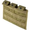 Flyye Triple M4/M16 Magazine Pouch Ver. MI MOLLE Khaki -SurviGear Store Flyye Triple M4 M16 Magazine Pouch Khaki 1 1200x1200