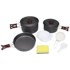 Fox Outdoor Mess Kit Medium Anonized Aluminium