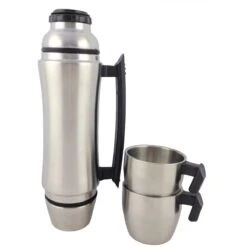 Fox Outdoor Vaccum Thermos Bottle 0.7L Handle Stainless Steel -SurviGear Store Fox Outdoor Vaccum Thermos Bottle 0.7L Handle Stainless Steel 2 1200x1200