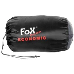 Fox Outdoor Economic Mummy Sleeping Bag Black/Grey 9 Fox Outdoor Economic Mummy Sleeping Bag Black/Grey -SurviGear Store Fox Outdoor Economic Mummy Sleeping Bag Black Grey 02