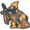 Patchlab Chameleon Firearm Instructor Patch Black / Yellow -SurviGear Store Helikon Chameleon Firearm Instructor Yellow Black 1200x1200