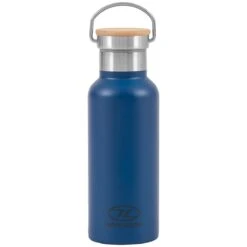 Highlander 500ml Campsite Bottle Blue