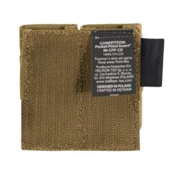 Helikon Competition Double Pistol Insert Coyote -SurviGear Store IN CPP CD 11 2