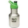 Kid Kanteen Sport 355ml Bottle With Sport Cap 3.0 Brushed Stainless -SurviGear Store Kid Kanteen 355ml sport brushed 1