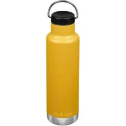 Klean Kanteen 592ml Classic Vacuum Insulated Bottle Loop Cap Marigold