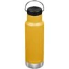 Klean Kanteen 355ml Classic Vacuum Insulated Bottle Loop Cap Marigold -SurviGear Store Klean Kanteen Classic 355ml Marigold 01