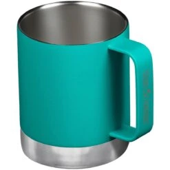 Klean Kanteen 355ml Insulated Camp Mug W/Tumbler Lid Porcelain -SurviGear Store Klean Kanteen Insulated Mug Porcelain 02