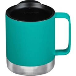 Klean Kanteen 355ml Insulated Camp Mug W/Tumbler Lid Porcelain -SurviGear Store Klean Kanteen Insulated Mug Porcelain 03