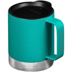 Klean Kanteen 355ml Insulated Camp Mug W/Tumbler Lid Porcelain -SurviGear Store Klean Kanteen Insulated Mug Porcelain 04