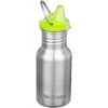 Klean Kanteen Kid Kanteen 355ml Bottle Sippy Cap Brushed Stainless -SurviGear Store Klean Kanteen Kid Kanteen 355ml Brushed Stainless 01