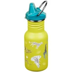 Klean Kanteen Kid Kanteen 355ml Bottle Sippy Cap Safari -SurviGear Store Klean Kanteen Kid Kanteen 355ml Sippy Cap Safari 02