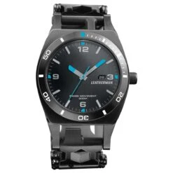 Leatherman Tread Tempo Watch Black -SurviGear Store Leatherman Tread tempo black2