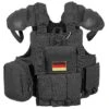MFH Combat Vest With Quick Release Black -SurviGear Store MFH04573WESTECOMBATBlack1