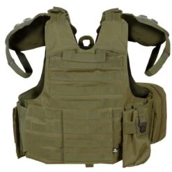 MFH Combat Vest With Quick Release OD Green -SurviGear Store MFH04573WESTECOMBATODGREEN3