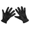 MFH Safety Leather Gloves Black -SurviGear Store MFH 15610 SafetyLeatherGlovesBlack1