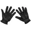 MFH Leather Gloves Black 2 MFH Leather Gloves Black -SurviGear Store MFH 15615 LeatherGlovesBlack1