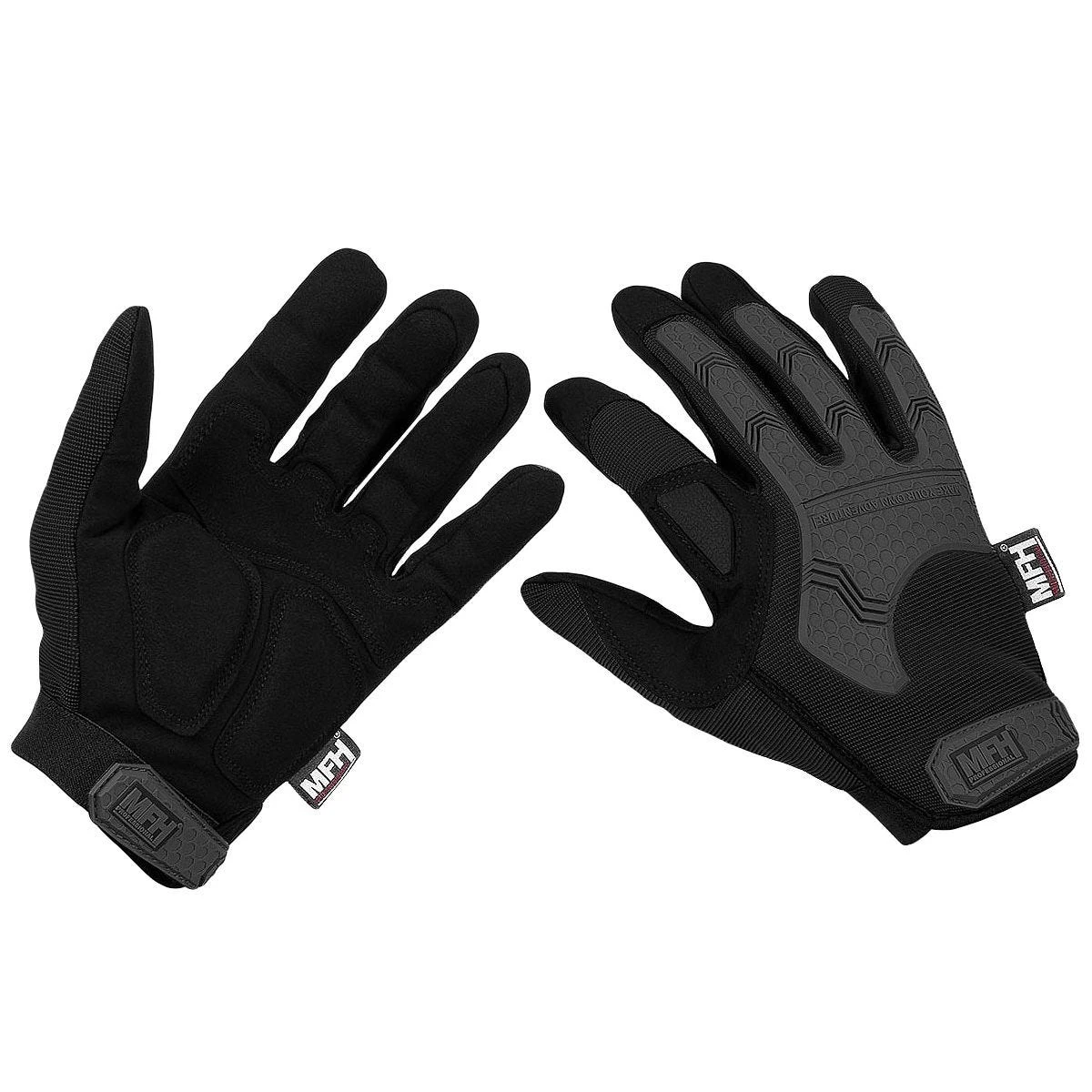 MFH Multipurpose Attack Gloves Black 4 MFH Multipurpose Attack Gloves Black - Image 2