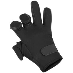 MFH Mesh Neoprene Gloves Black -SurviGear Store MFH 15883A Mesh Neoprene Gloves black2