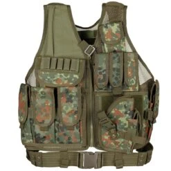MFH USMC Vest With Belt Flecktarn