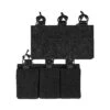 Mil-Tec Triple Magazine Pouch Black -SurviGear Store Mil TecTripleMagazinePouchBlackNEW1