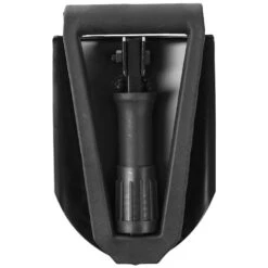 Mil-Tec US 2mm Trifold Shovel With Cover Gen II Black -SurviGear Store Mil TecUS2mmTrifoldShovelwithCoverGenIIBlack31001X1001