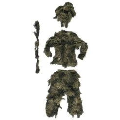 Mil-Tec Ghillie Suit Anti-Fire Basic Woodland -SurviGear Store Mil Tec Ghillie Suit Woodland 2 1000x1000