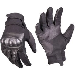 Mil-Tec Tactical Leather Gloves Gen 2 Black