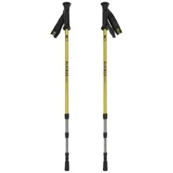 Alpinus Active Trekking Poles Courmayeur Yellow