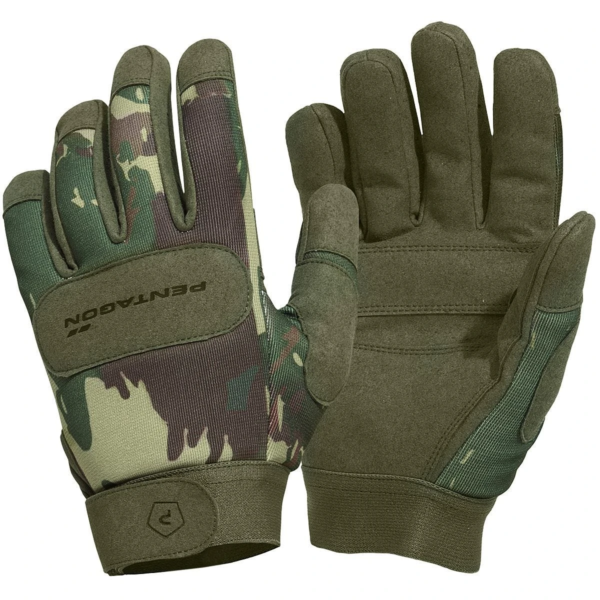 Pentagon Duty Mechanic Gloves Greek Lizard
