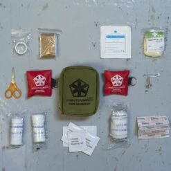 Pentagon Hippokrates First Aid Kit Olive Green -SurviGear Store Pentagon Hippokrates Pouch olive 3a