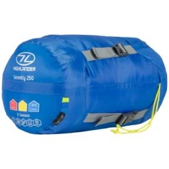 Highlander Serenity 250 Mummy Sleeping Bag Blue -SurviGear Store Serenity 250 Mummy Sleeping Bag Blue 5 1200x1200