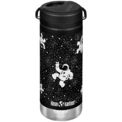 Klean Kanteen TKWide 355ml Insulated Bottle Twist Cap W/Straw Astronauts -SurviGear Store TKWide Astro TC 03