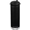 Klean Kanteen TKWide 592ml Insulated Bottle Twits Cap W/Straw Black -SurviGear Store TKWide Black TC 01