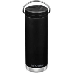 Klean Kanteen TKWide 592ml Insulated Bottle Twits Cap W/Straw Black -SurviGear Store TKWide Black TC 03