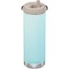 Klean Kanteen TKWide 592ml Insulated Bottle Twits Cap W/Straw Blue Tint -SurviGear Store TKWide Blue Tint TC 01 1