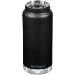 Klean Kanteen TKWide 946ml Insulated Bottle Twist Cap W/Straw Black -SurviGear Store TKWide Chug Cap Black 04