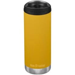 Klean Kanteen TKWide 473ml Insulated Bottle Cafe Cap Marigold -SurviGear Store TKWide Marigold CC 01 2