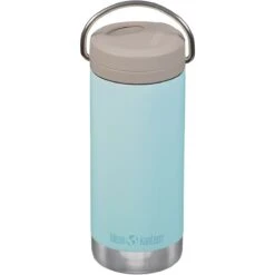 Klean Kanteen TKWide 355ml Insulated Bottle Twist Cap W/Straw Blue Tint -SurviGear Store TKWide TC Blue Tint 03